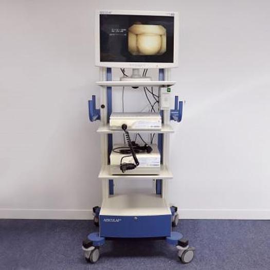 COLONNE ENDOSCOPIE  DIGESTIVE OLYMPUS  AVEC VIDEO  COLONOSCOPE ET  GASTROSCOPE OLYMPUS