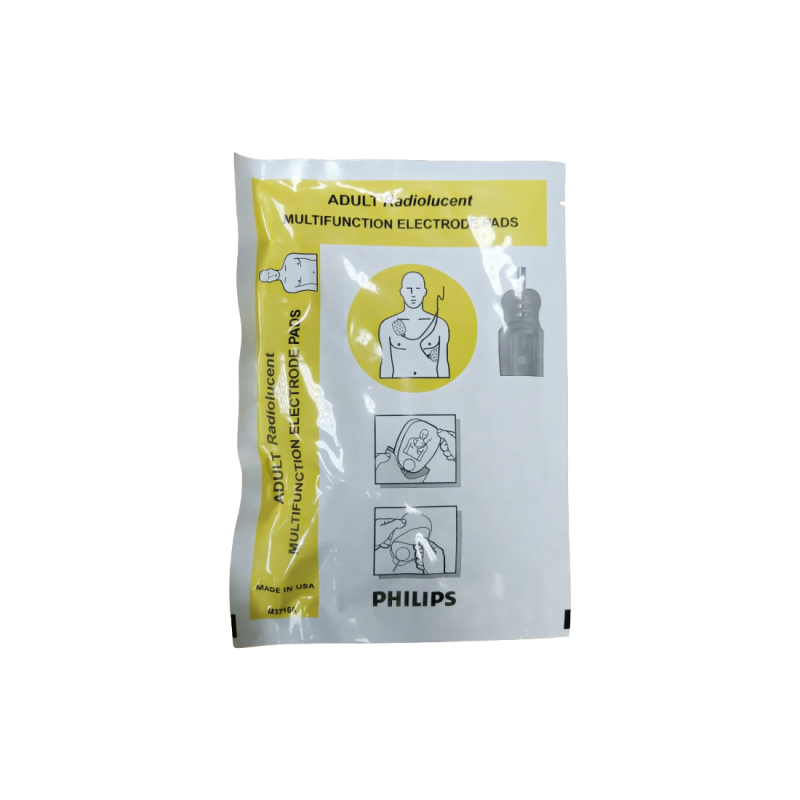 Électrodes de défibrillation universelles radiolucentes M3716A