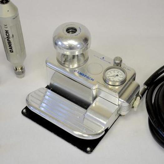 MOTEUR PNEUMATIQUE A GRANDE VITESSE ANSPACH AVEC 3 DRILL