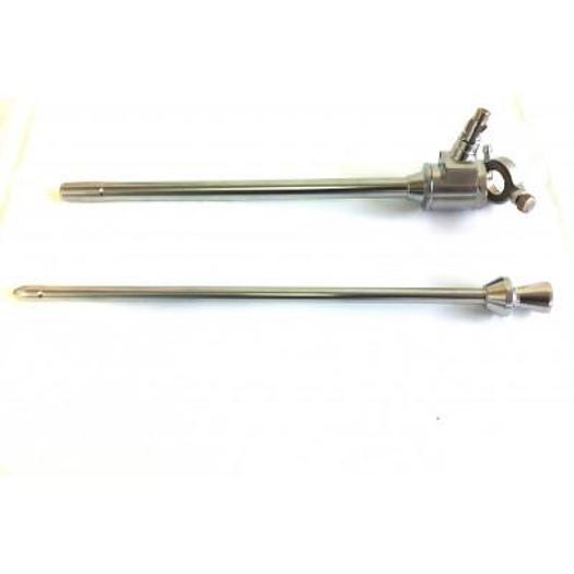 RECTOSCOPE POUR ENFANT A FIBRES OPTIQUES AVEC ILLUMINATION CIRCULAIRE DISTALE