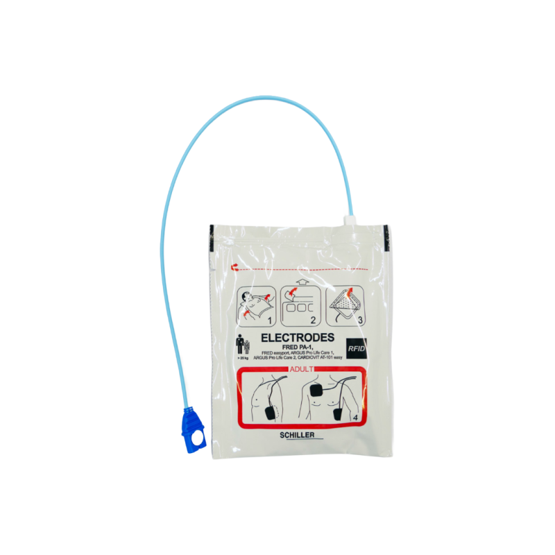 Électrodes de défibrillation adultes 0-21-0040