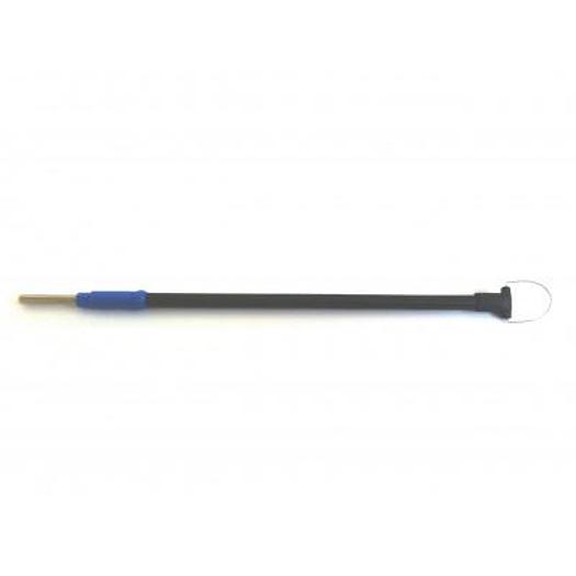 ELECTRODE MONOPOLAIRE AVEC TIGE ISOLEE 4MM ANSE 10X10MM (MONO ELECTRODE WITH ISOLATED ROD AND HANDLE 4MM 10x10mm)