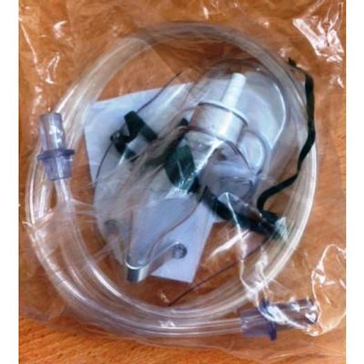 MASQUE OXYGENE ADULTE AVEC TUBULAIRE 1.8M ET CLIP METAL POUR LE NEZ (1115)
