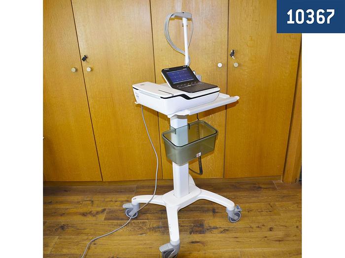 ECG GENERAL ELECTRIC MAC 2000 SUR CHARIOT AVEC LECTEUR DE CODES BARRES USB