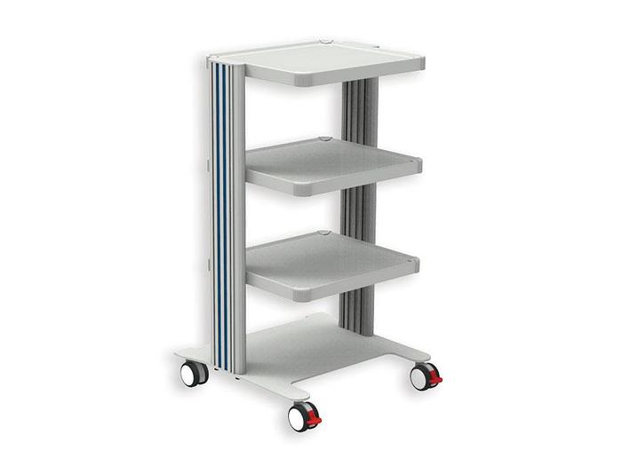 CHARIOT EASY - 3 tablettes 40x36 cm + base