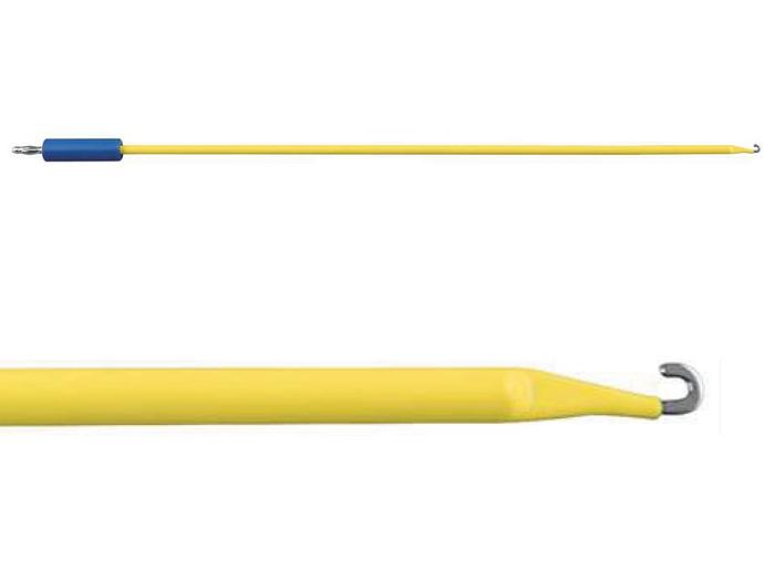 ÉLECTRODE DE LAPAROSCOPIE CROCHET EN J - 36 cm