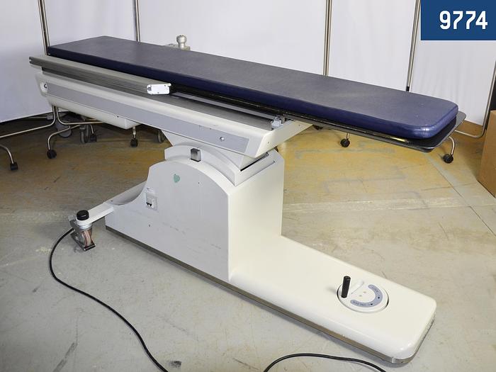 TABLE RADIOGRAPHIQUE INTERVENTIONELLE MOBILE AVEC PLATEAU FLOTTANT EN FIBRE DE CARBONE CT160 F