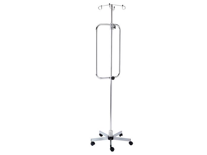 PORTE SERUM SUR ROULETTES A HAUTEUR VARIABLE