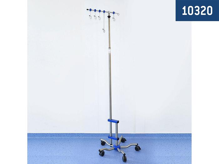 PORTE SERUM SUR ROULETTE A HAUTEUR VARIABLE FRESENIUS