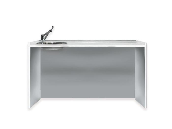 PLAN DE TRAVAIL 156 cm - lave-mains à gauche