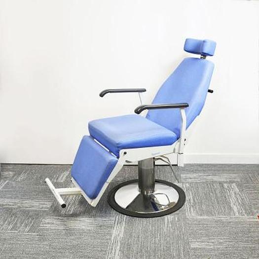 FAUTEUIL PATIENT ORL À COMMANDE HYDRAULIQUE PROMOTAL BLEU