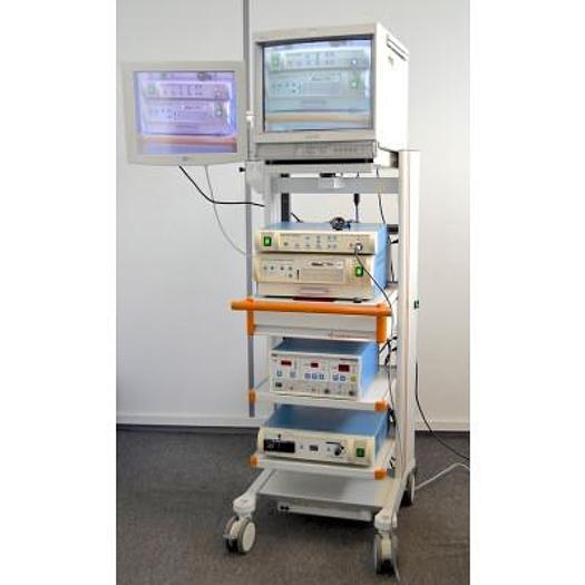 COLONNE DE COELIOCHIRURGIE SMITH ET NEPHEW avec CAMERA 3CCD et 2 OBJECTIFS