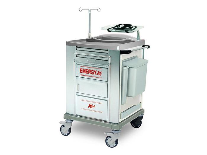 CHARIOT D'URGENCE ACIER INOX - petit
