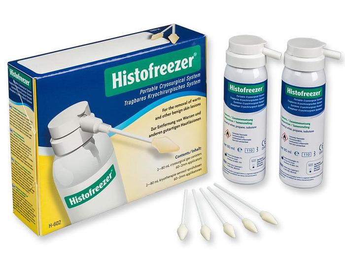 HISTOFREEZER - 2 flacons de 80 ml + 60 applicateurs 2 mm